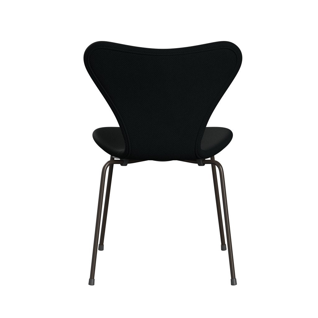 [product_category]-Fritz Hansen 3107 Chair Full Upholstery, Brown Bronze/Diablo Black-Fritz Hansen-3107FU-DIA100-DBPC-FRI-4