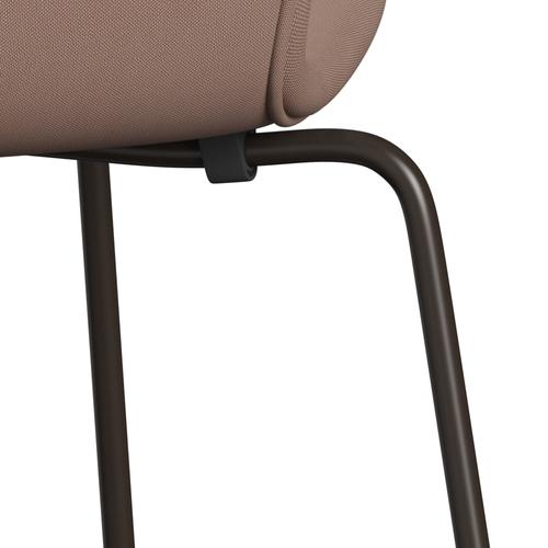 [product_category]-Fritz Hansen 3107 Chair Full Upholstery, Brown Bronze/Remix Brown-Fritz Hansen-3107FU-REM326-DBPC-FRI-7