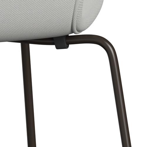 [product_category]-Fritz Hansen 3107 Chair Full Upholstery, Brown Bronze/Steelcut Trio Delicate Mint Green-Fritz Hansen-3107FU-STR906-DBPC-FRI-7