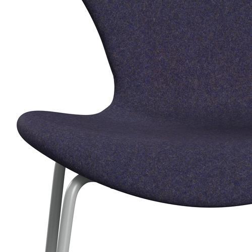 [product_category]-Fritz Hansen 3107 Chair Full Upholstery, Nine Grey/Divina Md Dusty Blue-Fritz Hansen-3107FU-DMD753-DRNIGR-FRI-6