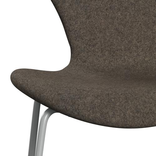 [product_category]-Fritz Hansen 3107 Chair Full Upholstery, Nine Grey/Divina Md Mole-Fritz Hansen-3107FU-DMD343-DRNIGR-FRI-6