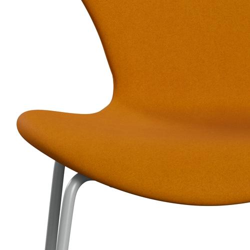 [product_category]-Fritz Hansen 3107 Chair Full Upholstery, Nine Grey/Divina Mustard-Fritz Hansen-3107FU-DIV462-DRNIGR-FRI-6