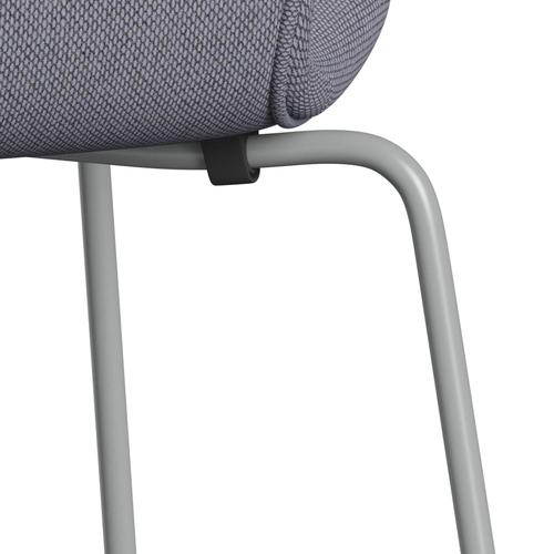 [product_category]-Fritz Hansen 3107 Chair Full Upholstery, Nine Grey/Re Wool Lavender/Natural-Fritz Hansen-3107FU-REW658-DRNIGR-FRI-7