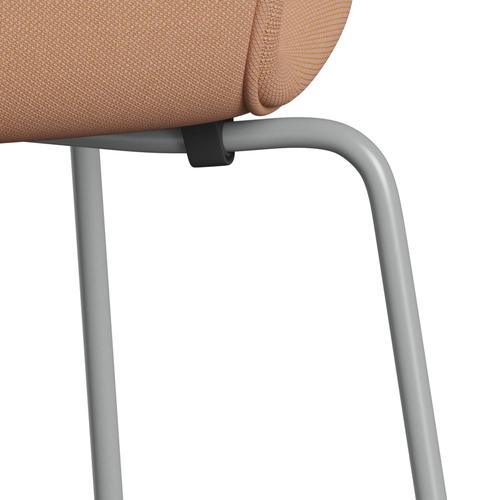 [product_category]-Fritz Hansen 3107 Chair Full Upholstery, Nine Grey/Steelcut Trio Nude-Fritz Hansen-3107FU-STR506-DRNIGR-FRI-7