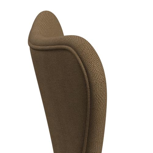 [product_category]-Fritz Hansen 3107 Chair Full Upholstery, Silver Grey/Hallingdal Light Brown-Fritz Hansen-3107FU-HAL224-SIGREY-FRI-5