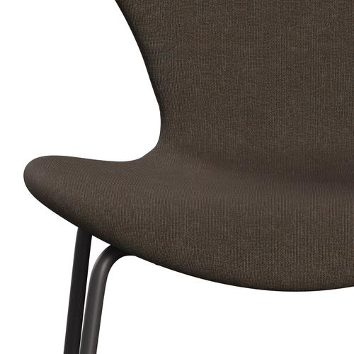 [product_category]-Fritz Hansen 3107 Chair Full Upholstery, Warm Graphite/Canvas Military Green-Fritz Hansen-3107FU-CA0936-WARGRA-FRI-6