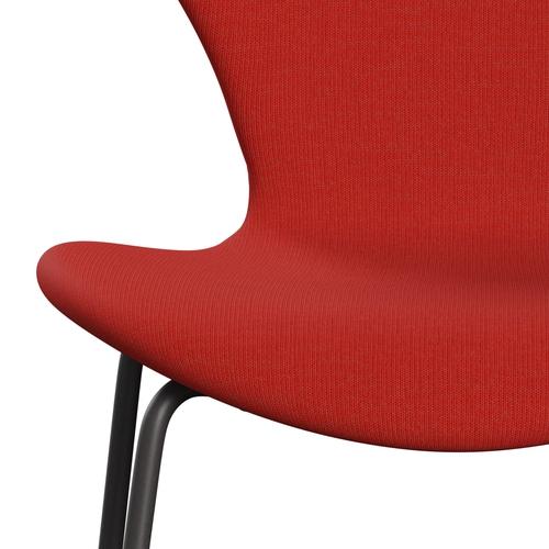 [product_category]-Fritz Hansen 3107 Chair Full Upholstery, Warm Graphite/Canvas Pink-Fritz Hansen-3107FU-CA0644-WARGRA-FRI-6