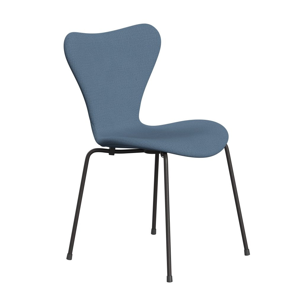 [product_category]-Fritz Hansen 3107 Chair Full Upholstery, Warm Graphite/Christianshavn Light Blue-Fritz Hansen-3107FU-CH1152-WARGRA-FRI-2