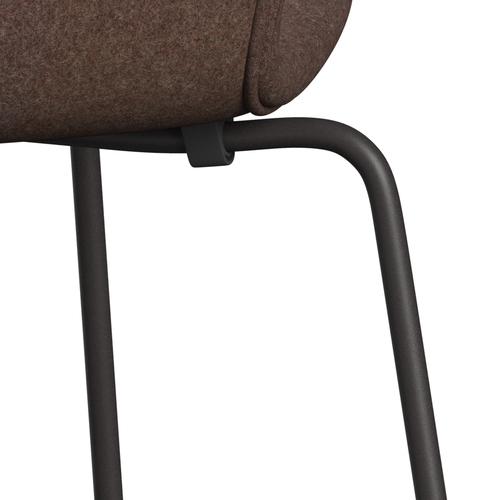 [product_category]-Fritz Hansen 3107 Chair Full Upholstery, Warm Graphite/Divina Md Hazelnut-Fritz Hansen-3107FU-DMD363-WARGRA-FRI-7