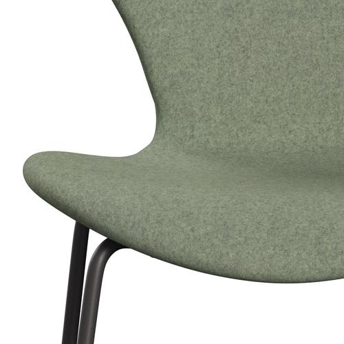 [product_category]-Fritz Hansen 3107 Chair Full Upholstery, Warm Graphite/Divina Melange Light Green-Fritz Hansen-3107FU-DIM917-WARGRA-FRI-6