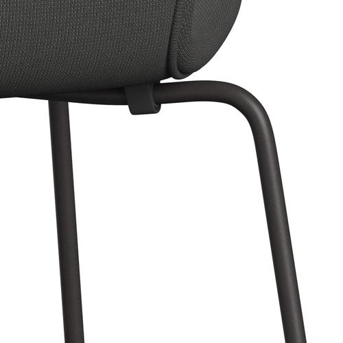 [product_category]-Fritz Hansen 3107 Chair Full Upholstery, Warm Graphite/Fame Dark Grey-Fritz Hansen-3107FU-F61133-WARGRA-FRI-7