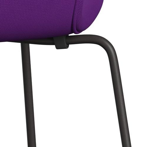 [product_category]-Fritz Hansen 3107 Chair Full Upholstery, Warm Graphite/Fame Violet-Fritz Hansen-3107FU-F65084-WARGRA-FRI-7