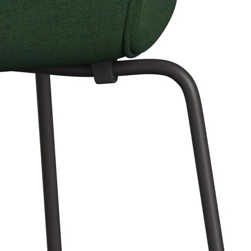 [product_category]-Fritz Hansen 3107 Chair Full Upholstery, Warm Graphite/Remix Grass Green-Fritz Hansen-3107FU-REM982-WARGRA-FRI-7