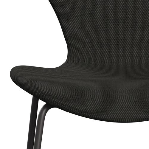 [product_category]-Fritz Hansen 3107 Chair Full Upholstery, Warm Graphite/Steelcut Trio Dark Brown-Fritz Hansen-3107FU-STR383-WARGRA-FRI-6