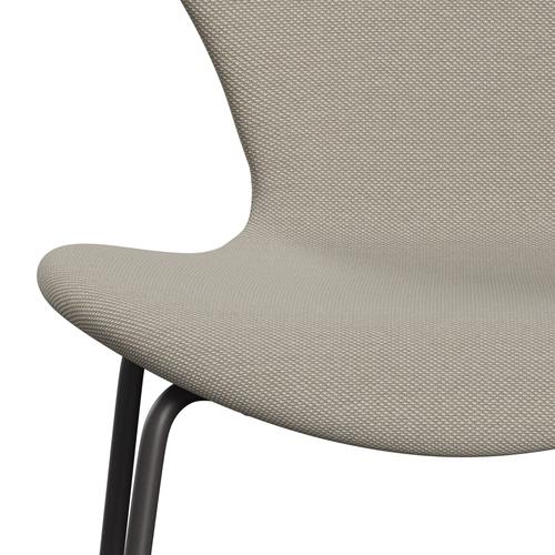 [product_category]-Fritz Hansen 3107 Chair Full Upholstery, Warm Graphite/Steelcut Trio Sand-Fritz Hansen-3107FU-STR213-WARGRA-FRI-6