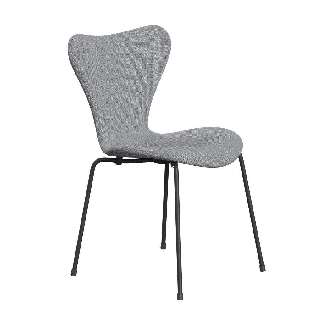 [product_category]-Fritz Hansen 3107 Chair Full Upholstery, Warm Graphite/Sunniva 2 Light Grey/Light Blue-Fritz Hansen-3107FU-SV133-WARGRA-FRI-2