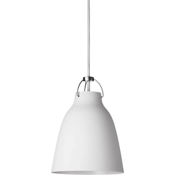 [product_category]-Fritz Hansen Caravaggio Pendulum ø25,8 Cm, Matt White-Fritz Hansen-5702370312138-14031213-FRI-1