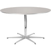 Fritz Hansen Circular Table ø145 Cm, Grey Efeso Laminate