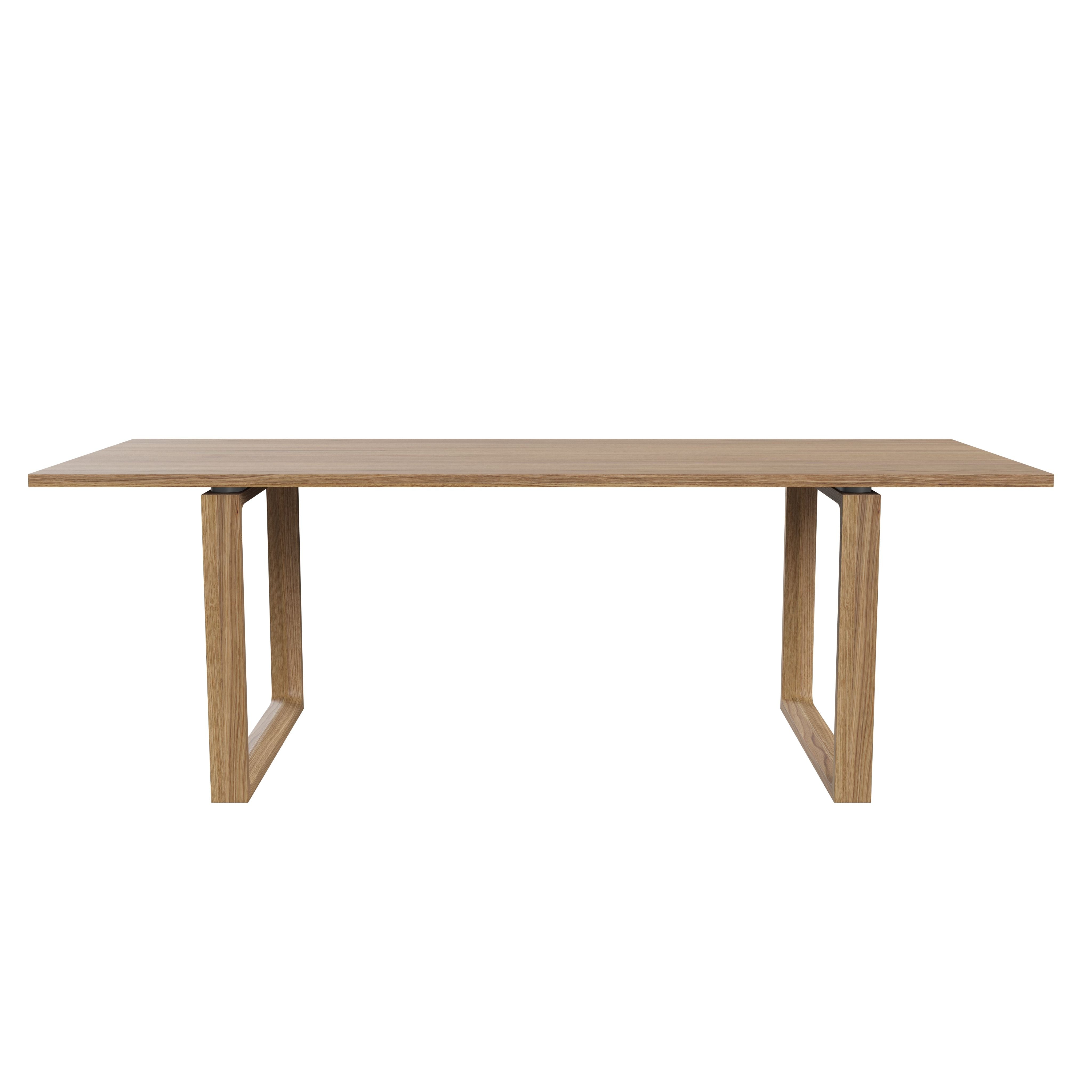 [product_category]-Fritz Hansen Cm21 Essay Dining Table 218x95 Cm, Oak White Pigmented-Fritz Hansen-CM21-EICHE-WEISS-FRI-1