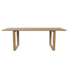 Fritz Hansen Cm21 Essay Dining Table 218x95 Cm, Oak White Pigmented