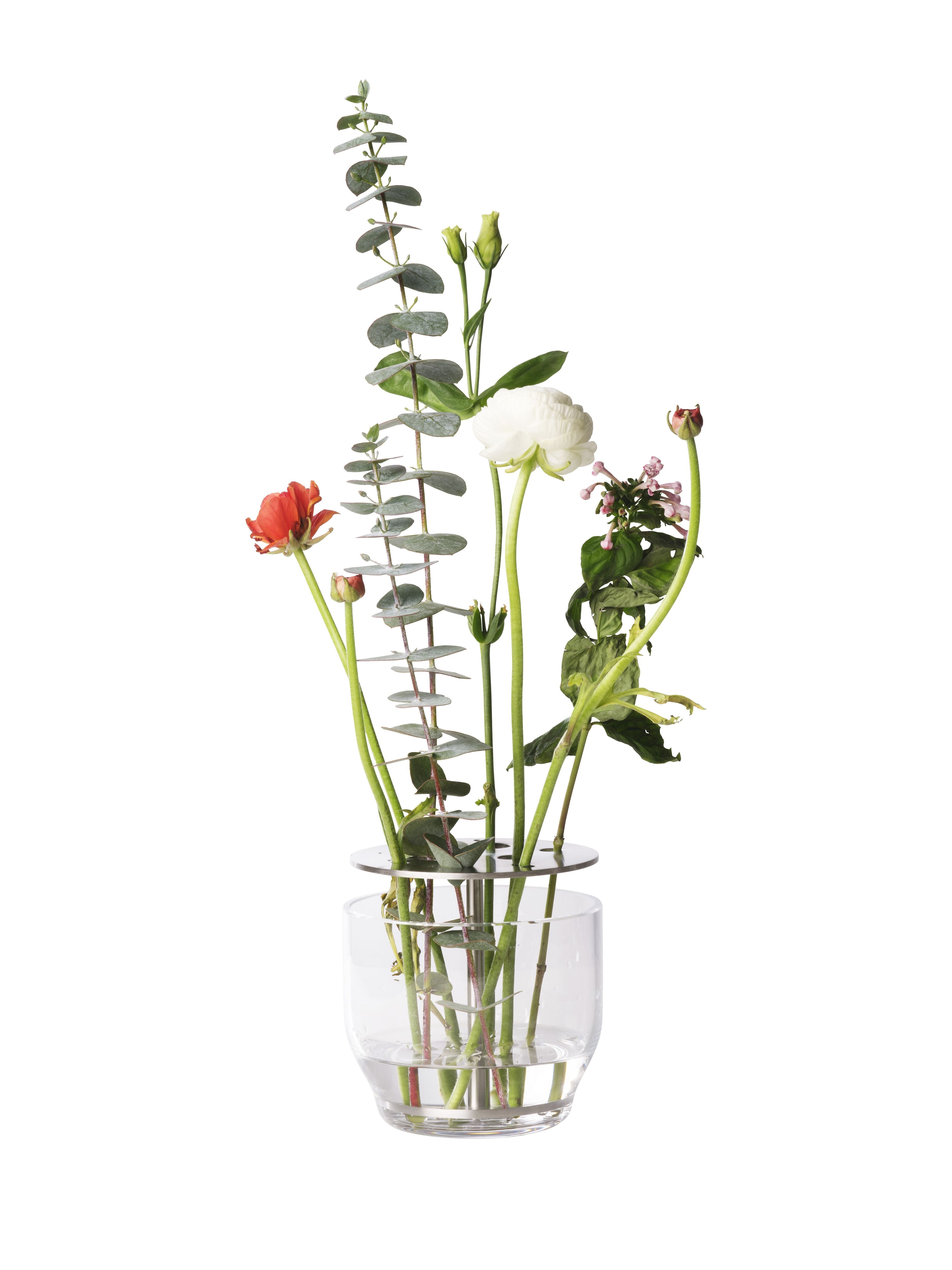 [product_category]-Fritz Hansen Ikebana Vase Steel, Small-Fritz Hansen-5704890401460-840146-FRI-2