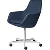 Fritz Hansen Little Giraffe™ Swivel Chair Fabric Capture, Blue