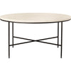 Fritz Hansen Mc300 Planner Round Coffee Table ø80 Cm, Cream