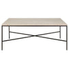 Fritz Hansen Mc340 Square Coffee Table, Cream