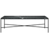 Fritz Hansen Mc350 Rectangular Coffee Table, Black