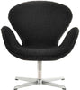 Fritz Hansen Miniatyrstol Swan, Black