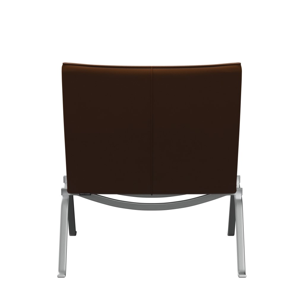 [product_category]-Fritz Hansen Pk22 Lounge Chair, Aura Walnut-Fritz Hansen-PK22-CLWAL-SBSS-FRI-4