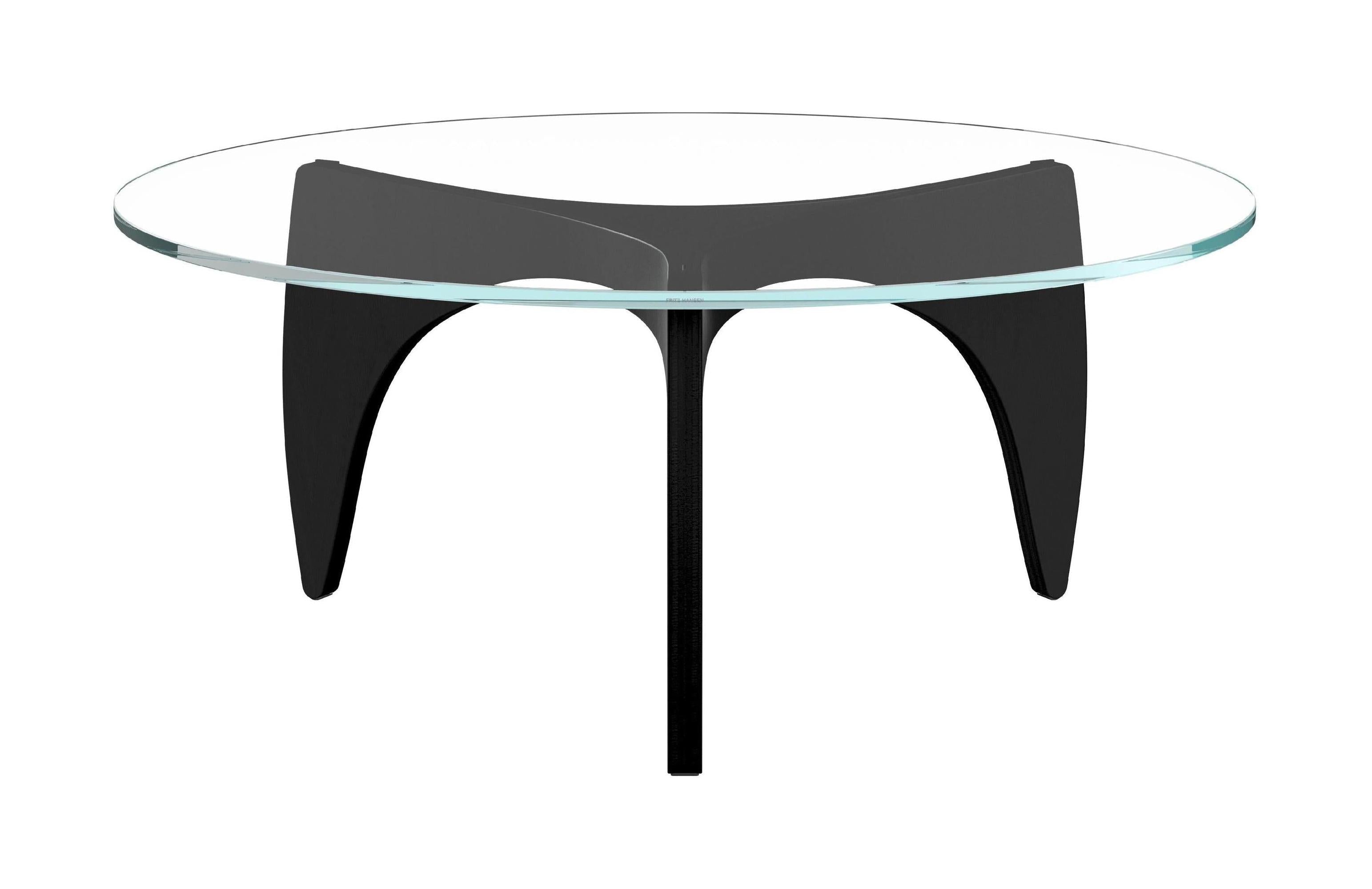 [product_category]-Fritz Hansen Pk60 Coffee Table, Black-Fritz Hansen-PK60-BlackAsh-FRI-1