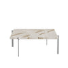 Fritz Hansen Pk61™ Coffee Table 80 Cm, Beige Marble