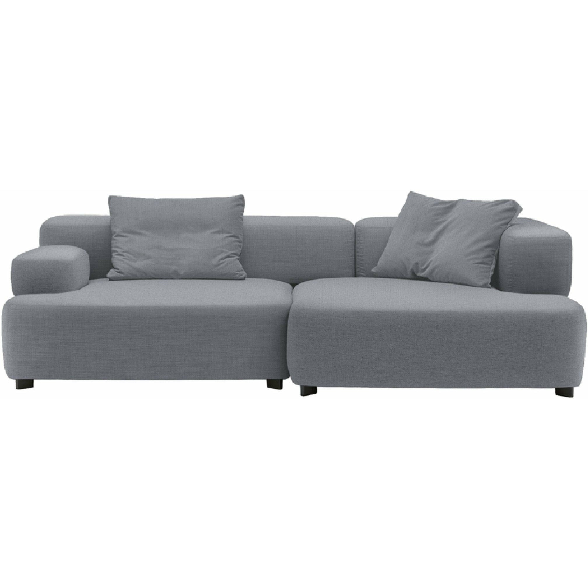 [product_category]-Fritz Hansen Pl240 3 Alphabet 2 Seater Sofa Christianshavn, Light Grey Uni-Fritz Hansen-PL240-3-CHRIS-1170-FRI-1