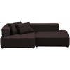 Fritz Hansen PL240-4 Alphabet 2-Personers Sofa Christianshavn, Dark Red Uni