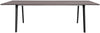 Fritz Hansen Pluralis bord lakkert aluminium, mauvebrunt laminat