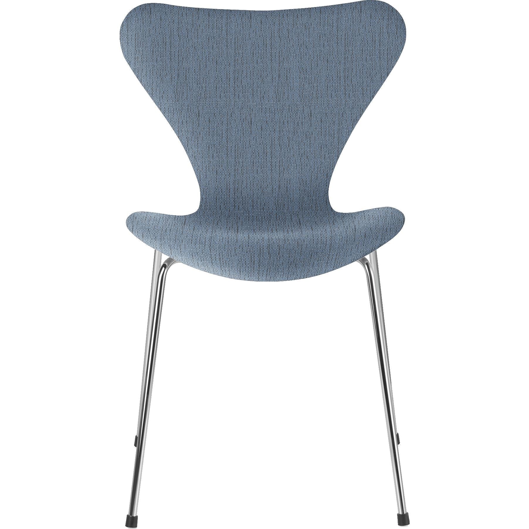 [product_category]-Fritz Hansen Series 7 Chair Full Upholstery Fabric Christianshavn, Light Blue-Fritz Hansen-3107-FulUph-Chris-1152-FRI-1