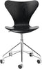 Fritz Hansen Serie 7 rotarfarget spør, svart