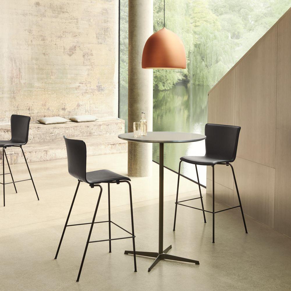 [product_category]-Fritz Hansen Super Circular Bar Table ø75, Black/Black-Fritz Hansen-A902-Black-FRI-8