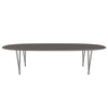 Fritz Hansen Superellipse™ Dining Table Brown Bronze/Grey Fenix Laminates, 300x130 Cm