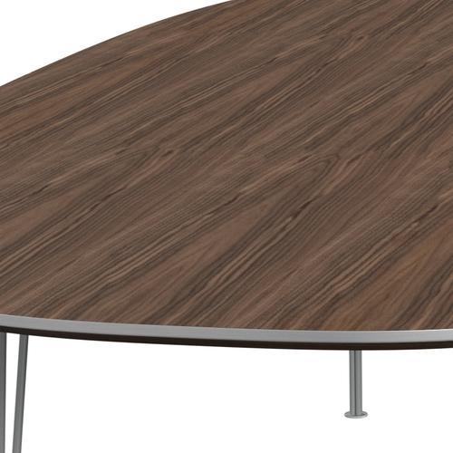 [product_category]-Fritz Hansen Superellipse Dining Table Nine Grey/Walnut Veneer, 300x130 Cm-Fritz Hansen-B617-WAL001-SPAL-DRNIGR-FRI-4