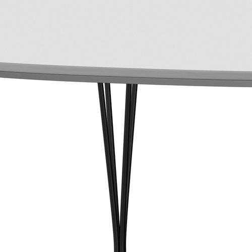 [product_category]-Fritz Hansen Superellipse Extendable Table Black/White Fenix Laminates, 300x120 Cm-Fritz Hansen-B619-FXWHL-SPAL-DRBL-FRI-4