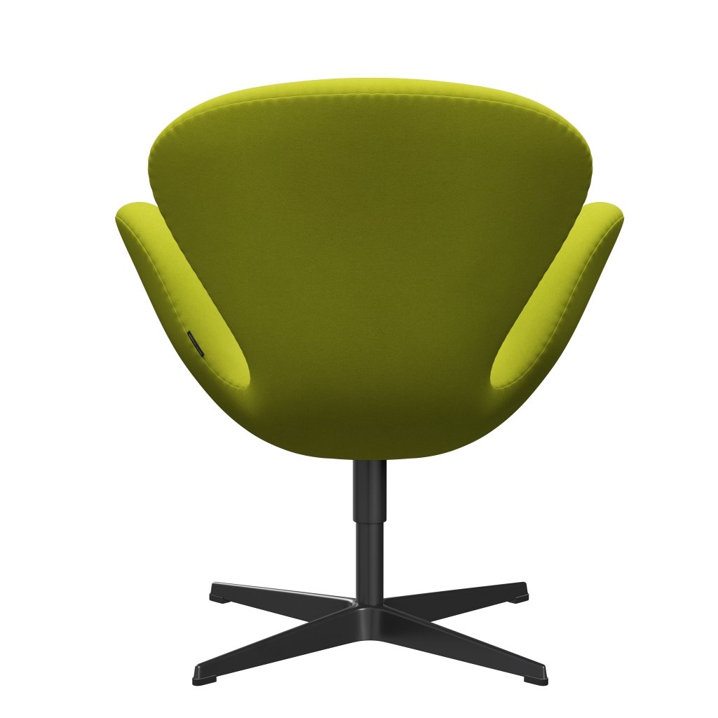 [product_category]-Fritz Hansen Swan Lounge Chair, Black Lacquered/Divina Lime-Fritz Hansen-3320-DIV936-BLLA-FRI-4