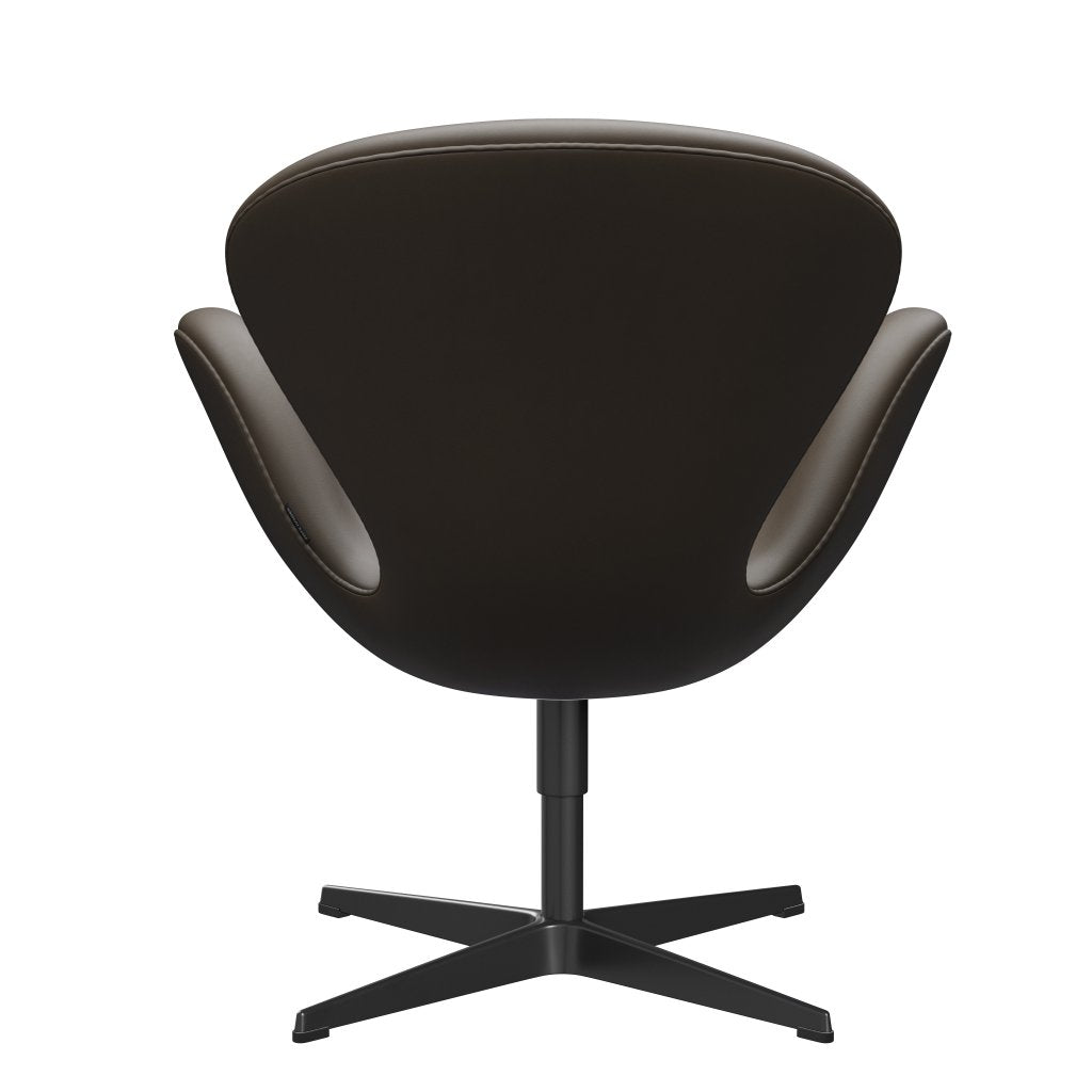 [product_category]-Fritz Hansen Swan Lounge Chair, Black Lacquered/Essential Stone-Fritz Hansen-3320-STSTON-BLLA-FRI-4