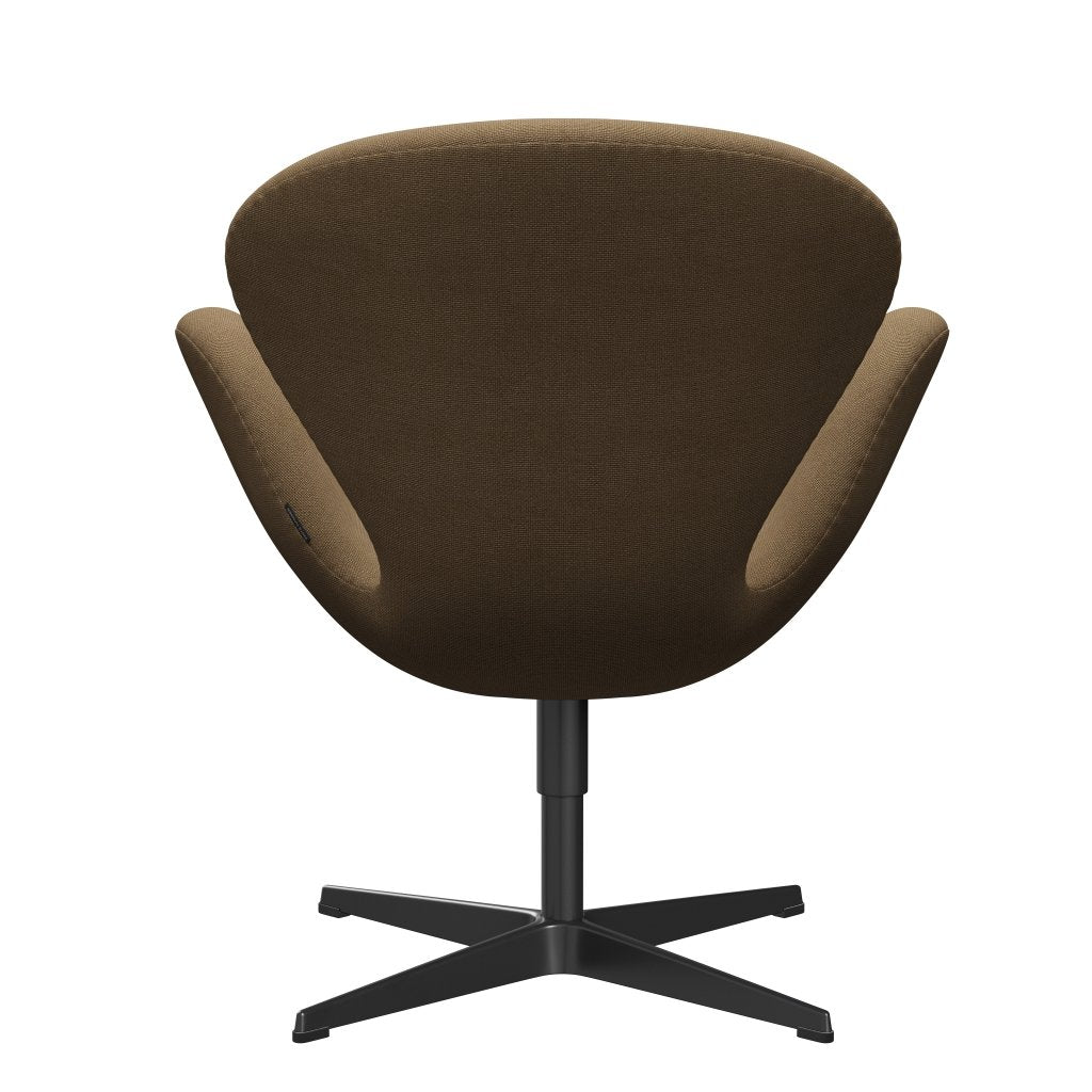 [product_category]-Fritz Hansen Swan Lounge Chair, Black Lacquered/Hallingdal Light Brown-Fritz Hansen-3320-HAL224-BLLA-FRI-4