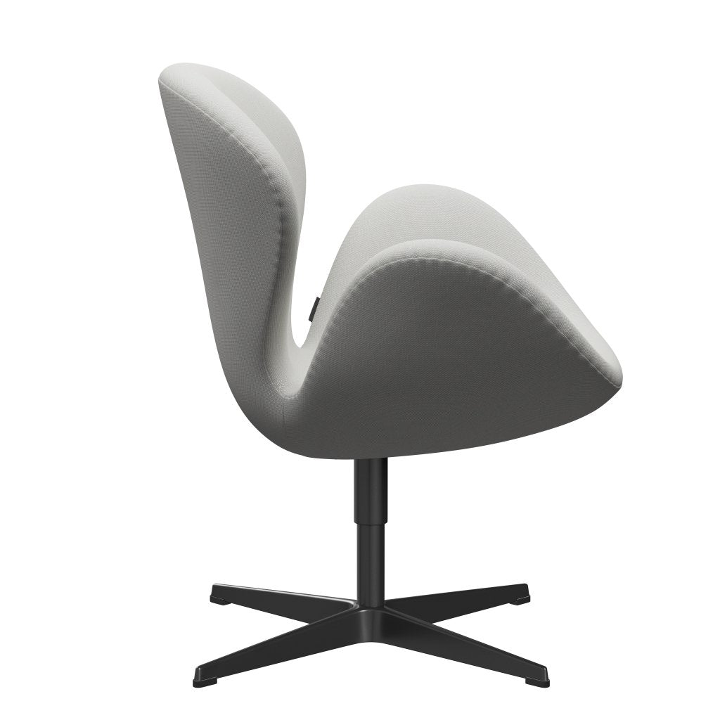 [product_category]-Fritz Hansen Swan Lounge Chair, Black Lacquered/Steelcut Trio Delicate Mint Green-Fritz Hansen-3320-STR906-BLLA-FRI-3