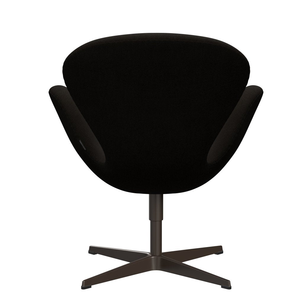 [product_category]-Fritz Hansen Swan Lounge Chair, Brown Bronze/Hallingdal Dark Brown-Fritz Hansen-3320-HAL390-BBBASE-FRI-4