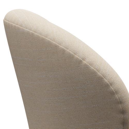 [product_category]-Fritz Hansen Swan Lounge Chair, Brown Bronze/Sunniva Crème/Sand-Fritz Hansen-3320-SV423-BBBASE-FRI-5