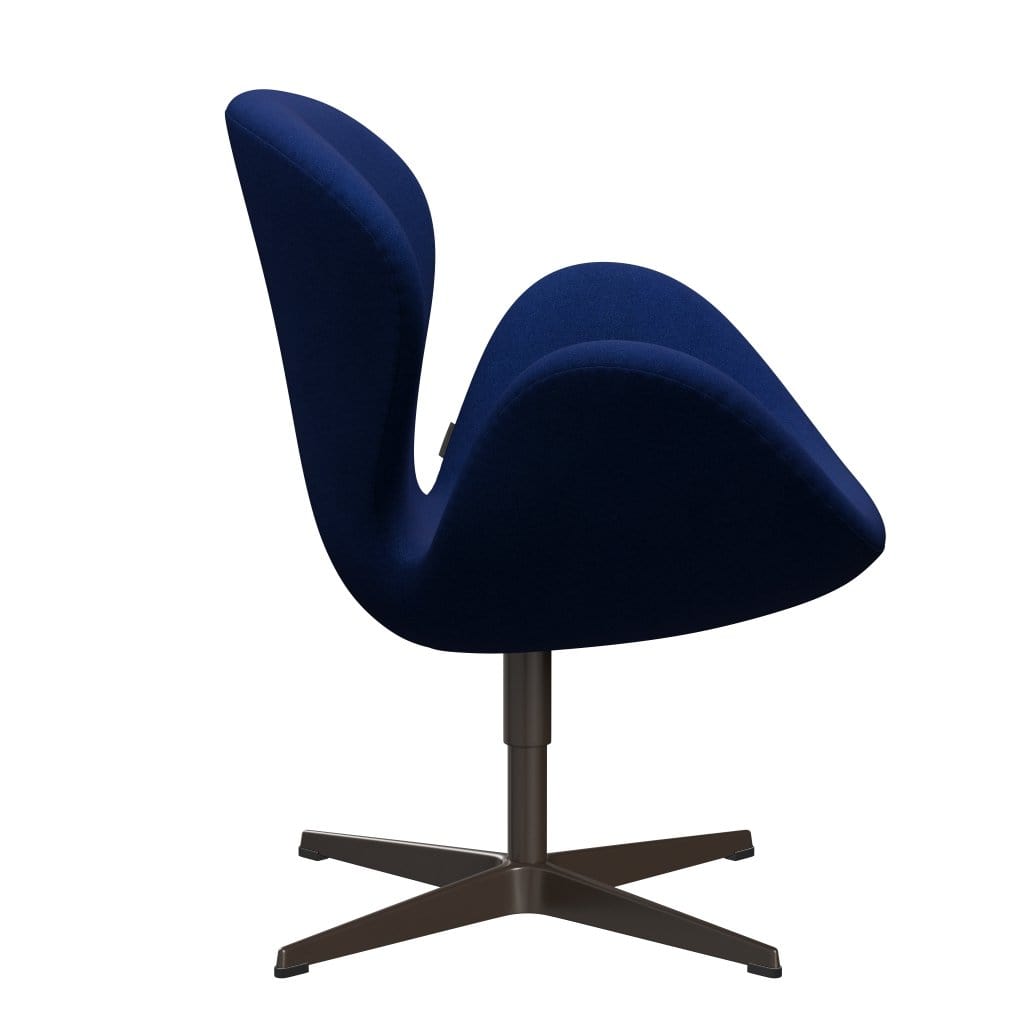 [product_category]-Fritz Hansen Swan Lounge Chair, Brown Bronze/Tonus Royal Blue-Fritz Hansen-3320-TON210-BBBASE-FRI-3