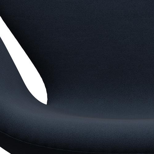 [product_category]-Fritz Hansen Swan Lounge Chair, Satin Brushed Aluminium/Fame Blue Anthracite-Fritz Hansen-3320-F60017-SPAL-FRI-6